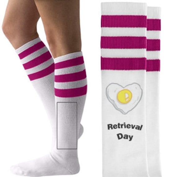 IVF Egg Retrieval Day Socks Infertility