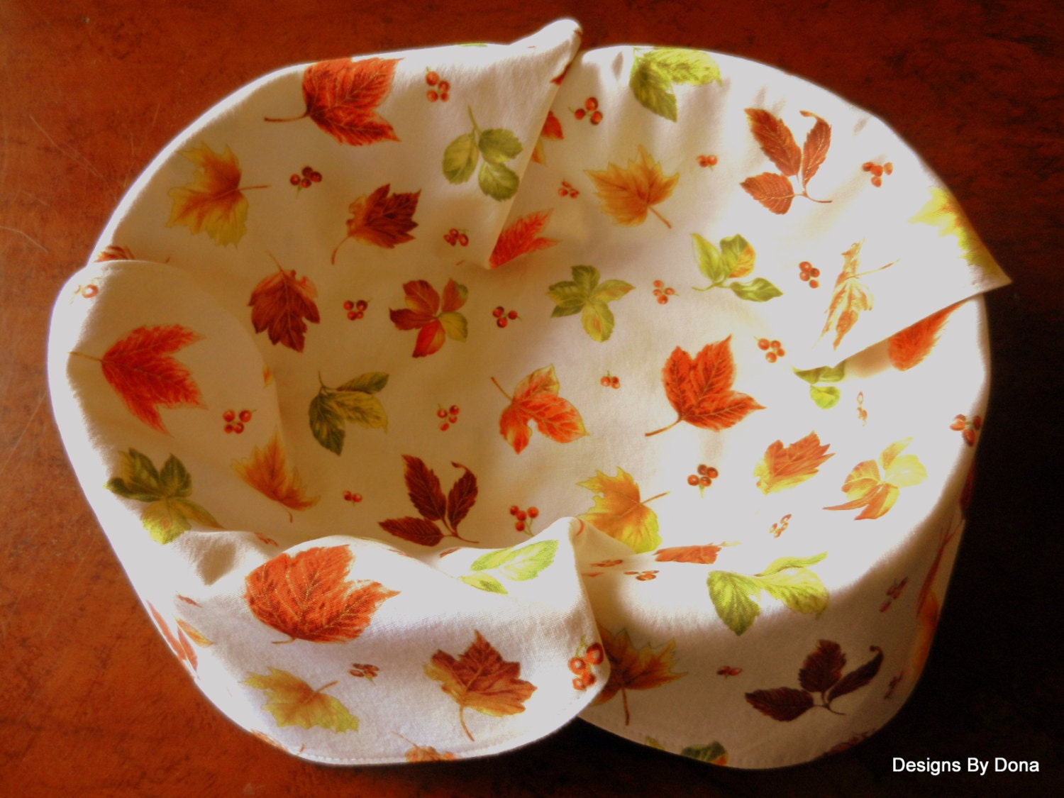 Basket Liner Bread Cloth Table Topper Centerpiece Colorful