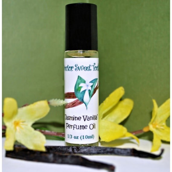 Jasmine Vanilla Perfume Oil RollOn .33oz