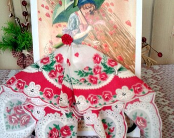 February Hanky Card of the Month