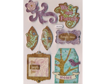 Bird chipboard | Etsy