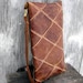 Diamond Quilted Leather Clutch Bag by Stacy Leigh