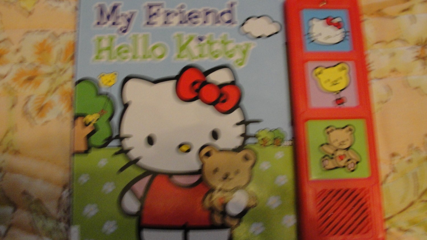 My Friend Hello Kitty Hardback Book with 3 Sound by tracisallymaxx