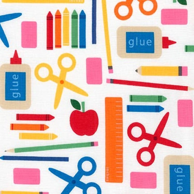 Back to School fabric bundle School fabric Teacher by