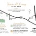 Wedding Map Custom Design / Printable DIY digital PDF / Event