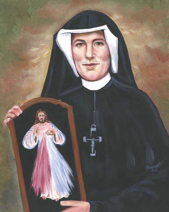 St. Faustina Kowalska Devine Mercy Poland Religious