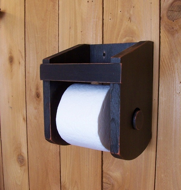 Primitive Toilet Paper Holder for the Bathroom Original Design