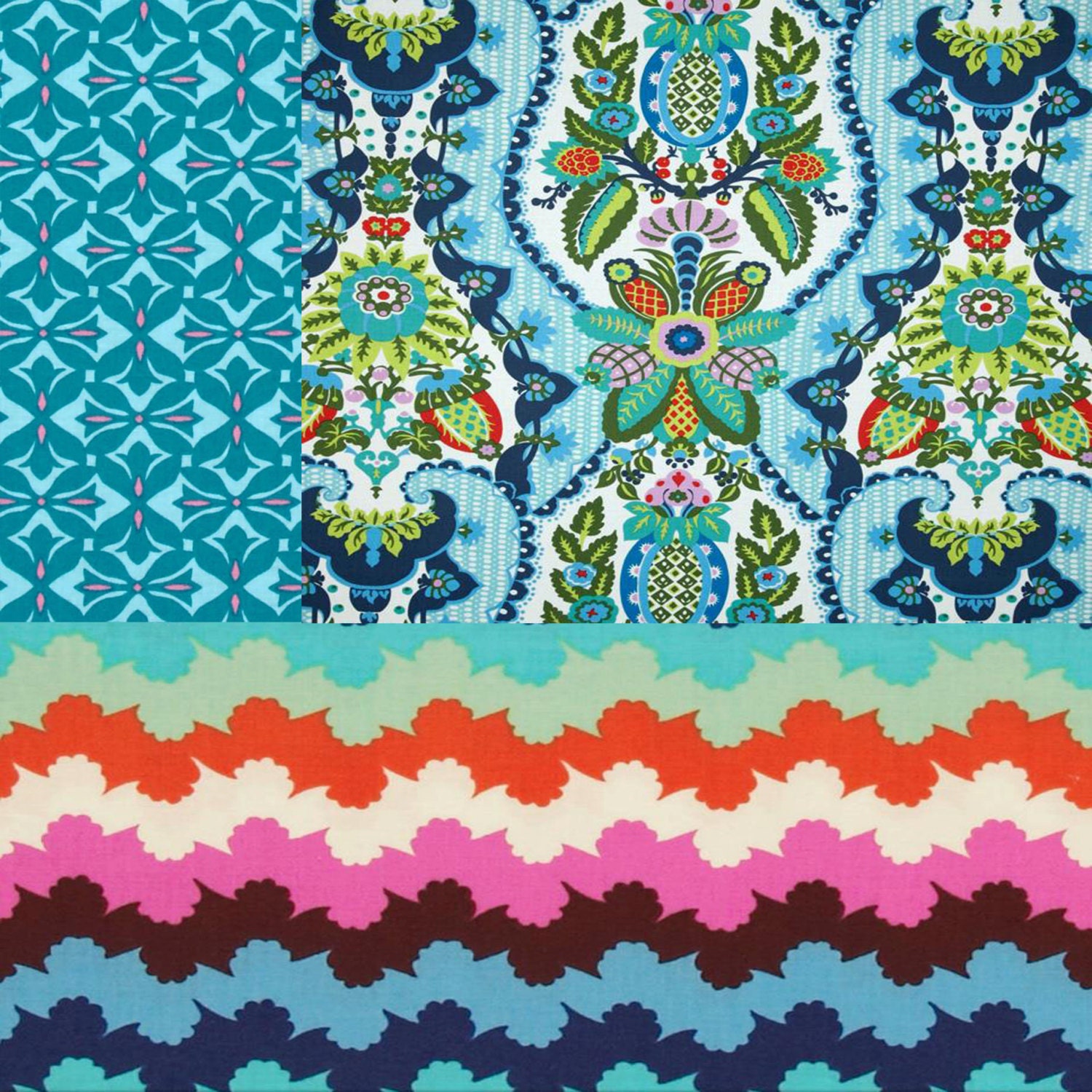 Boho Placemats Bohemian Table Mats Blue by asmushomeinteriors