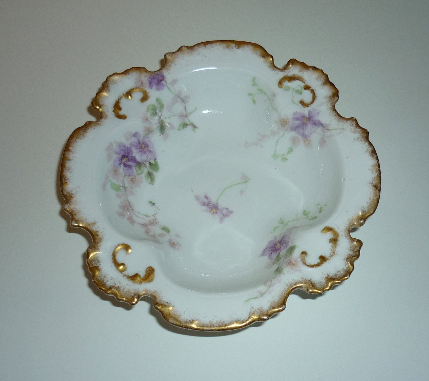 Antique Haviland Limoges GDA France Ch Field Porcelain Dessert