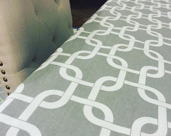 Grey Gotcha Storm Tablecloth: Rectangle, Square, Round, Custom Size, Dinner, Party, Wedding, Runner, Throw Pillow, Napkins, Curtains