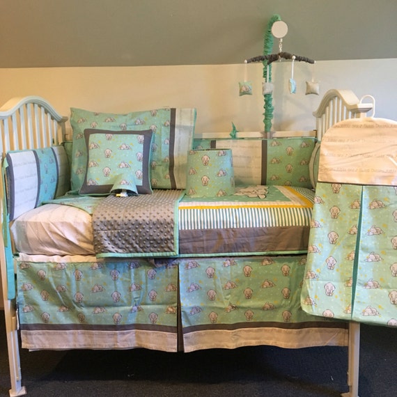 Elephant Crib Sets Unique & Custom Made to Order
