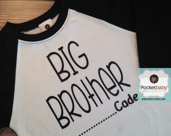 baseball big brother shirt