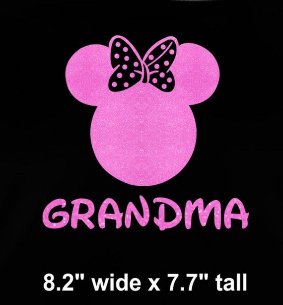 Download Minnie Mouse Grandma SVG JPEG instant digital file download