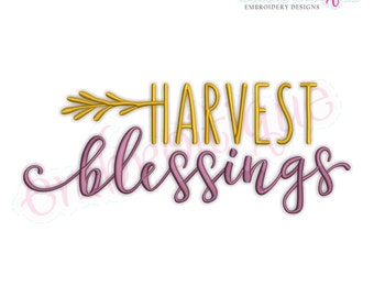 Download Harvest SVG CUTTING FILE: Harvest Blessings -Autumn Quote ...