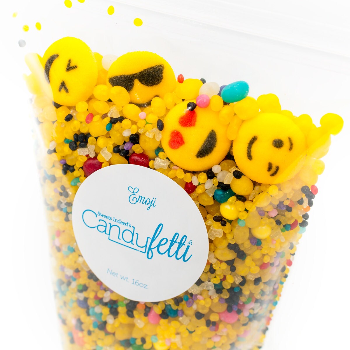 Emoji 1lb. Candyfetti™ Candy Confetti Sprinkles
