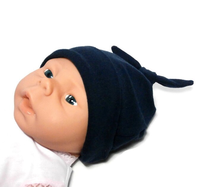 navy baby hat