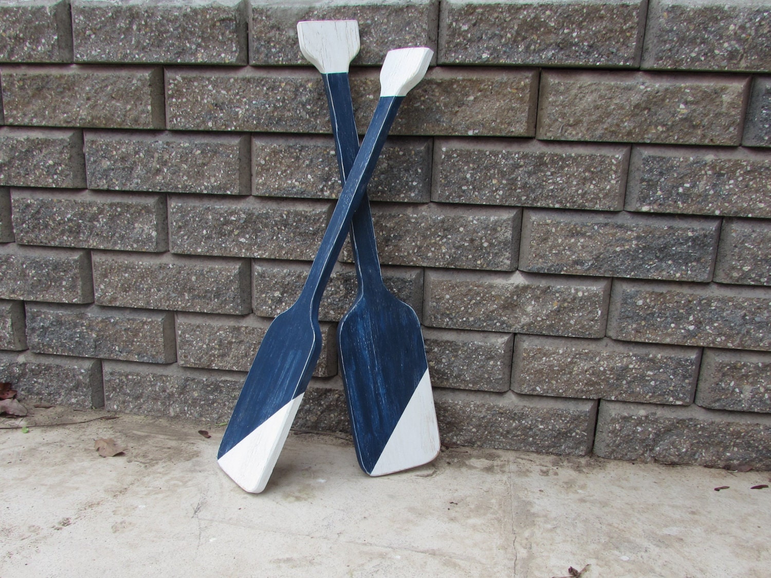 Nautical Oar Set. Small Oar Set. Lake Decor. Beach Decor.