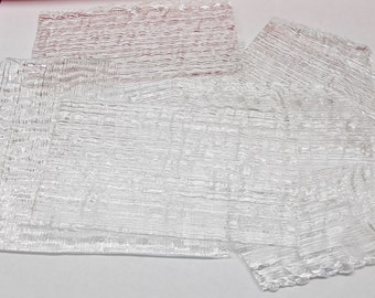 Uroboros Clear Fipple Glass 90 COE One Pound (1 lb) Assortment for Fusing