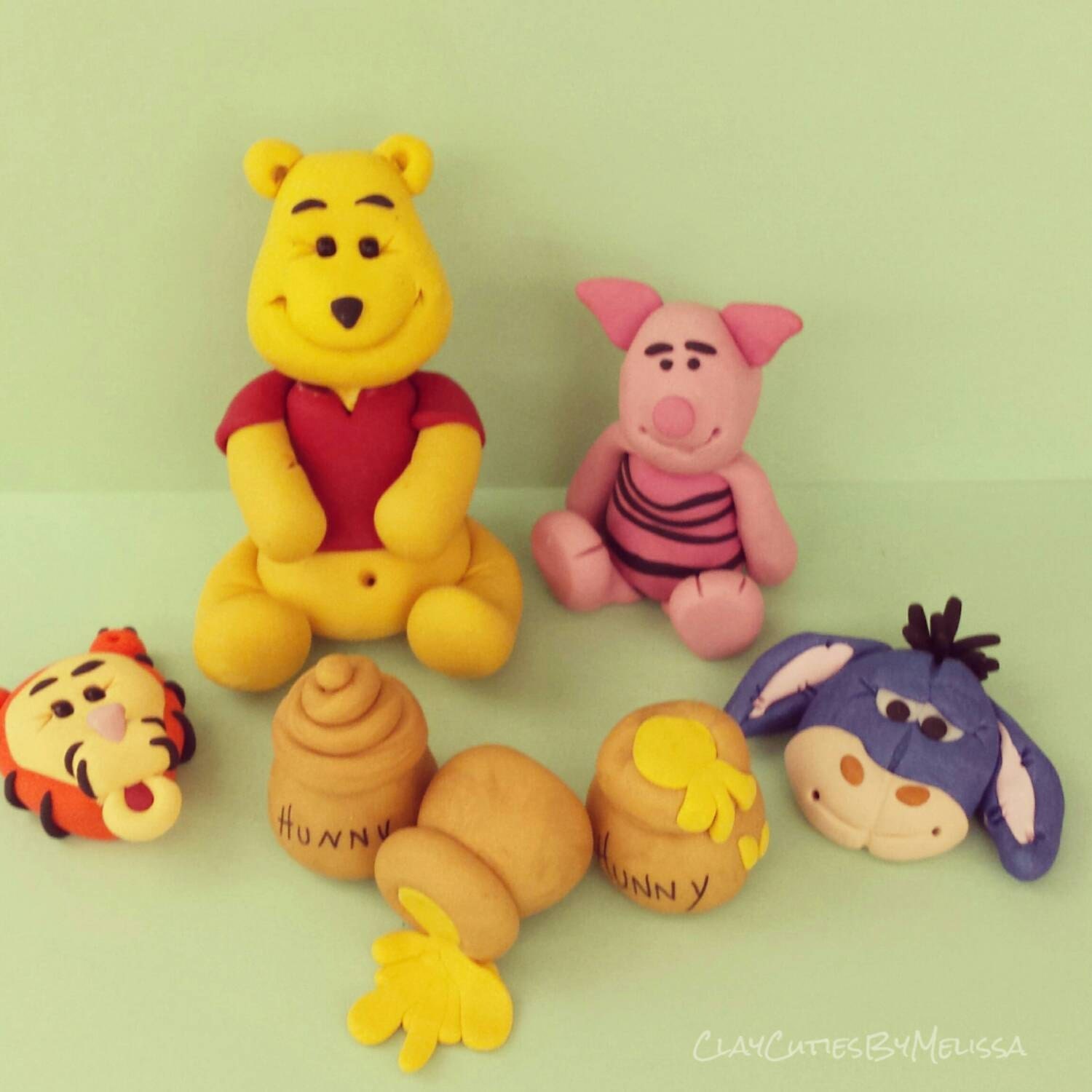 Pooh cake topper winnie the pooh cake piglet eeyore tigger