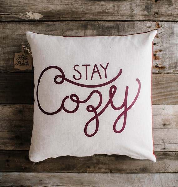 cozy pillow