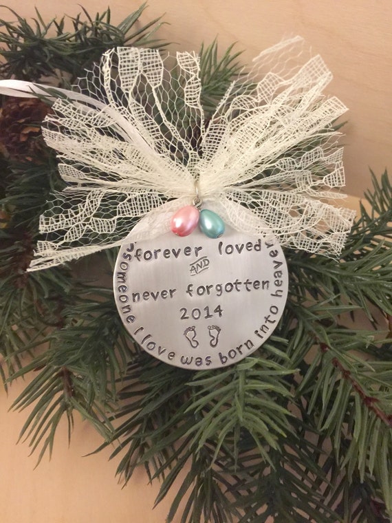 Memorial Baby Ornament Miscarriage Ornament by SoulCysterCreations