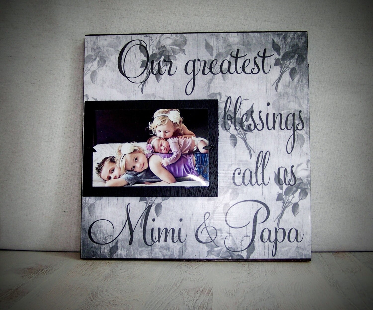 Custom Grandpas Picture Frame Mimi Papa Grandma Grandpa Custom Grandpas Picture Frame Mimi Papa Grandma Grandpa Grandmother Grandfather Nana 12x12 Mothers Day Gift From Yourpicturestory On