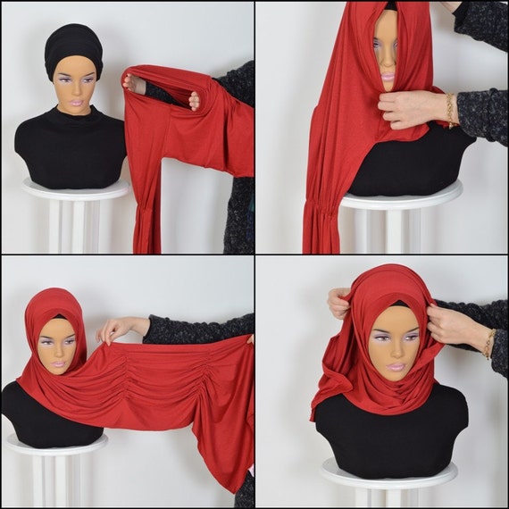 Cotton Express Hijab Code: PS-0014 Muslim Women by HAZIRTURBAN