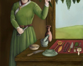 Eir (standing) prayer card