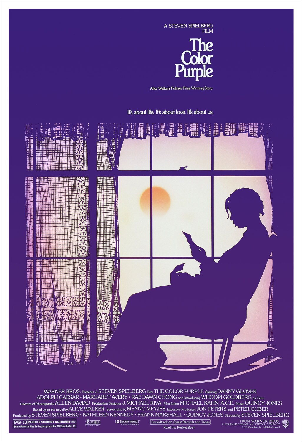 The Color Purple Movie Poster Print 13x19 or