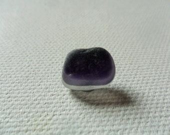 SEAHAM Pretty Purple flat backed sea glass multi - Beautiful English beach find pieces