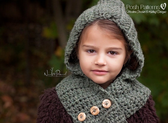 pattern hooded crochet scarf for toddler Hooded Crochet  Cowl  Hooded   Crochet Scarf Pattern Pattern Pattern