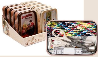sewing kit tin travel beginner