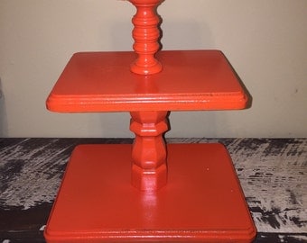 3 Tiered Cupcake Stand - Cupcake Stand - Wedding Cupcakes - Birthday Party Cupcake Stand - Custom Cake Stand - Rustic Wedding Cake Stand