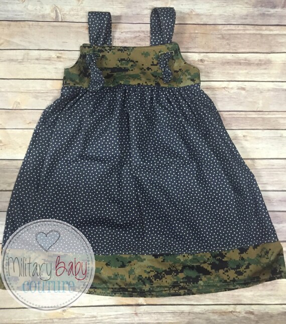 Military Tie Knot Dressvintage Stars Marine Corps Army