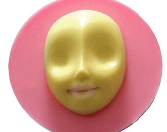 Silicone Fondant Face Mold