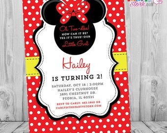 Mickey Mouse Invitation Mickey Mouse Birthday by ThePartyStork