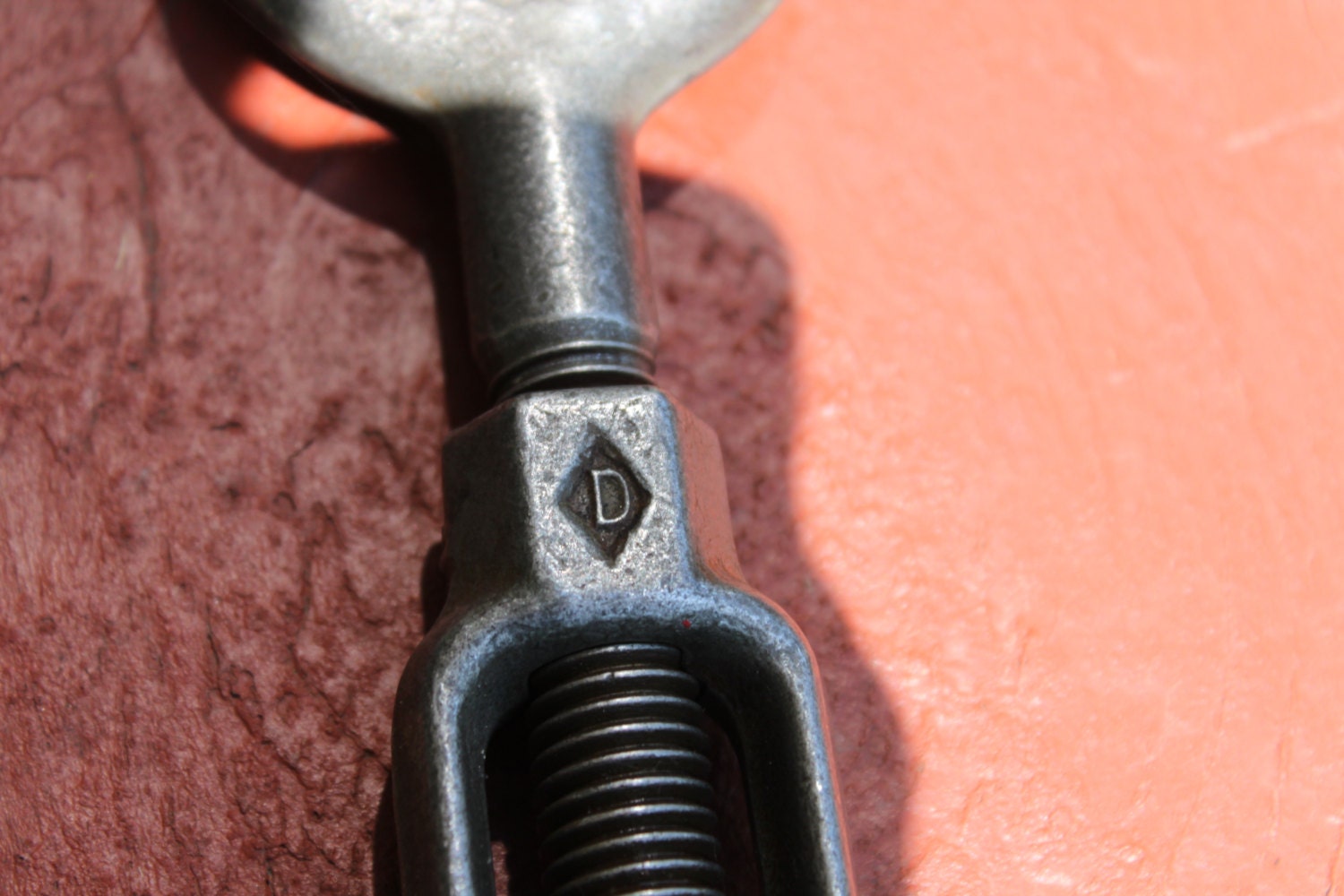 Vintage Large Industrial Steel Turnbuckle, Industrial Decor, Rustic Chic