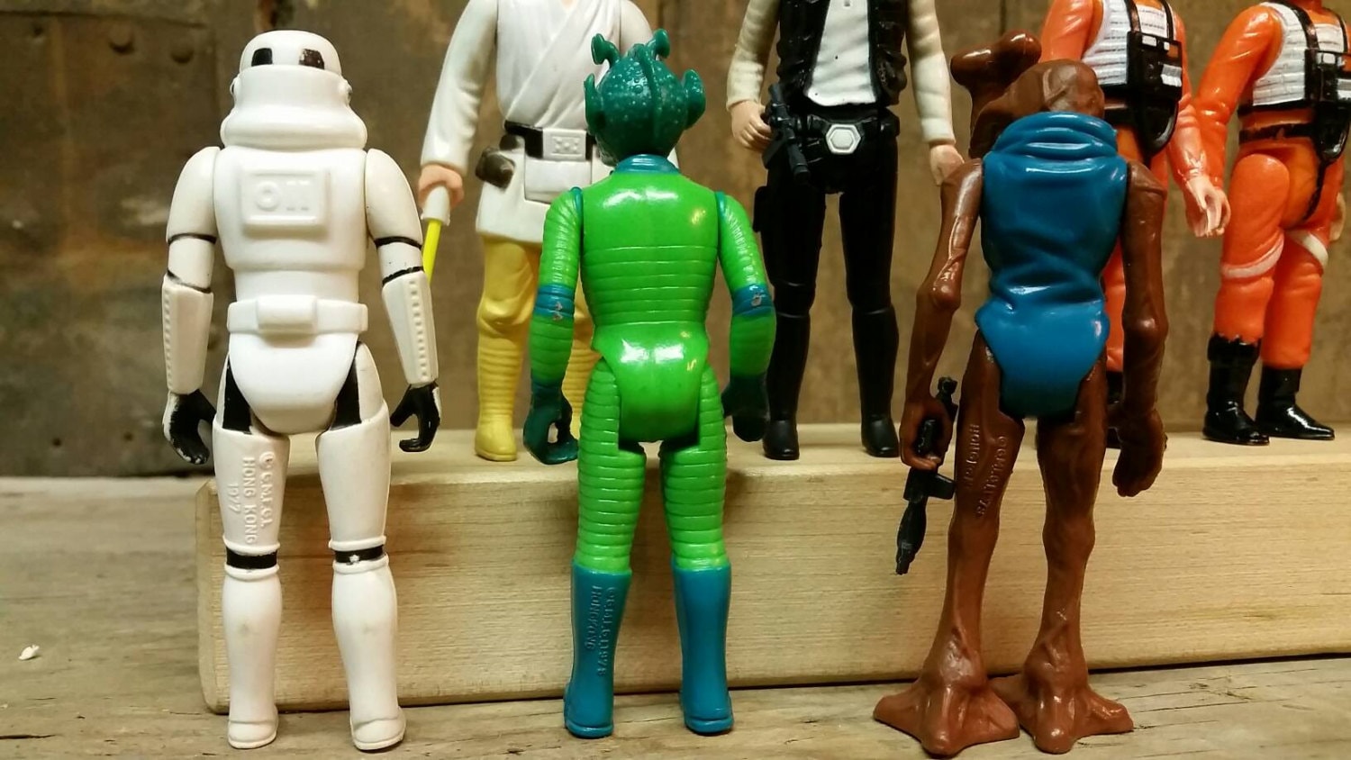 Star Wars action figures: the first 21