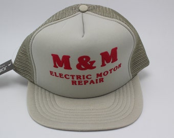 Vintage mechanic hat cap | Etsy