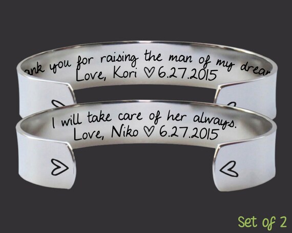 Mother-In-Law | Mother In Law Gift | Mother of the Groom | Mother of the Bride | Thank you raising the man of my dreams | Korena Loves