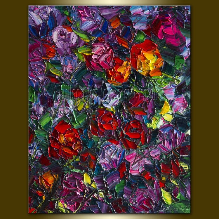 Fine Art Giclee Canvas Print Wall Art Rose Print by willsonlau