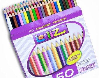 LolliZ® 50 Colored Pencils Set