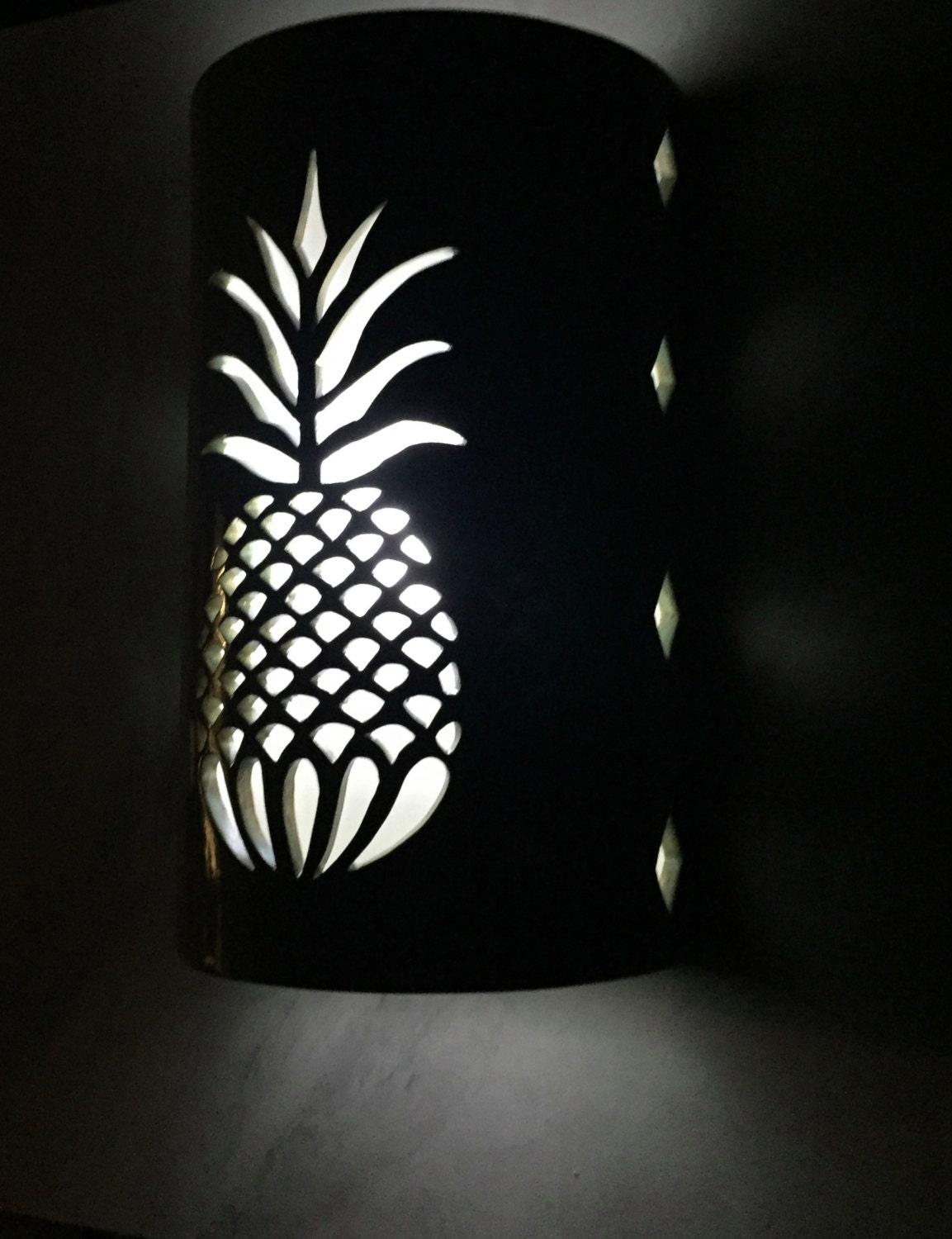 pineapple sconces outdoor