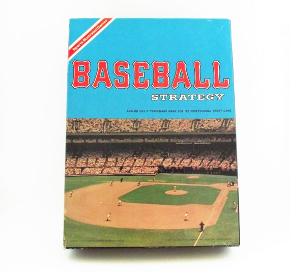 Vintage Sports Illustrated Baseball Strategy Board Game/