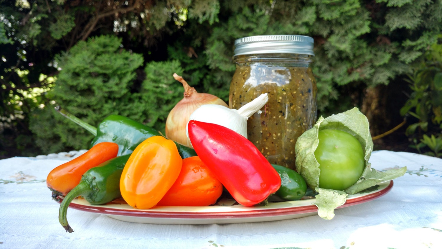 Chile Verde Sauce Hand crafted authentic recipe Oregon