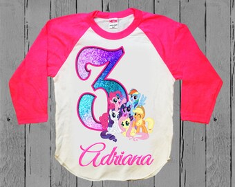 My Little Pony Birthday Shirt