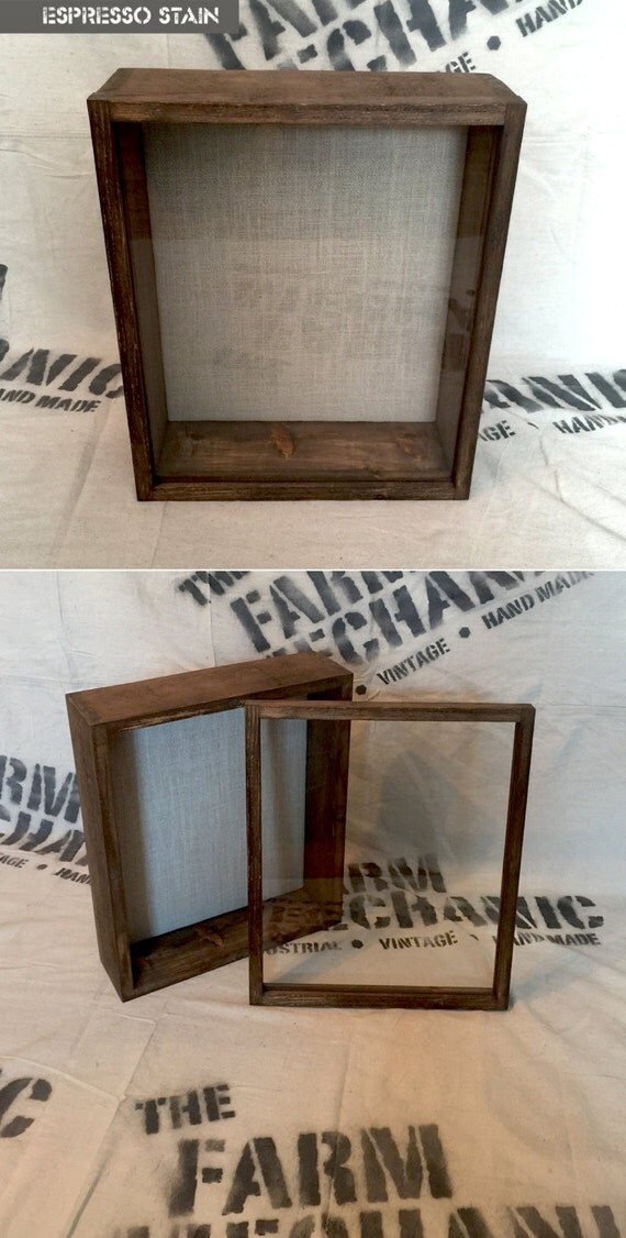 14x17x2 Shadow Box Rustic Display Case Artisan 14x17x2 Shadow Box Rustic Display Case Artisan