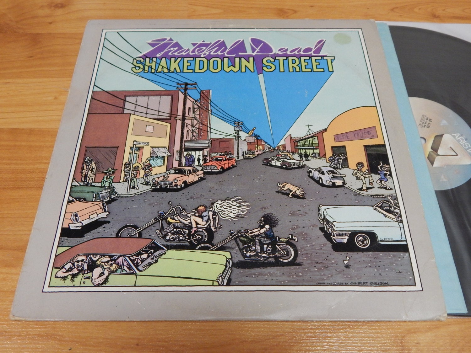 Grateful Dead Shakedown Street Original Vinyl Record Lp Album