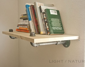 Reclaimed wood shelves / Wall shelves / Book shelves / Genuine Reclaimed Wood Shelf - Shelves - Wood Floating Shelf - Floating Shelves