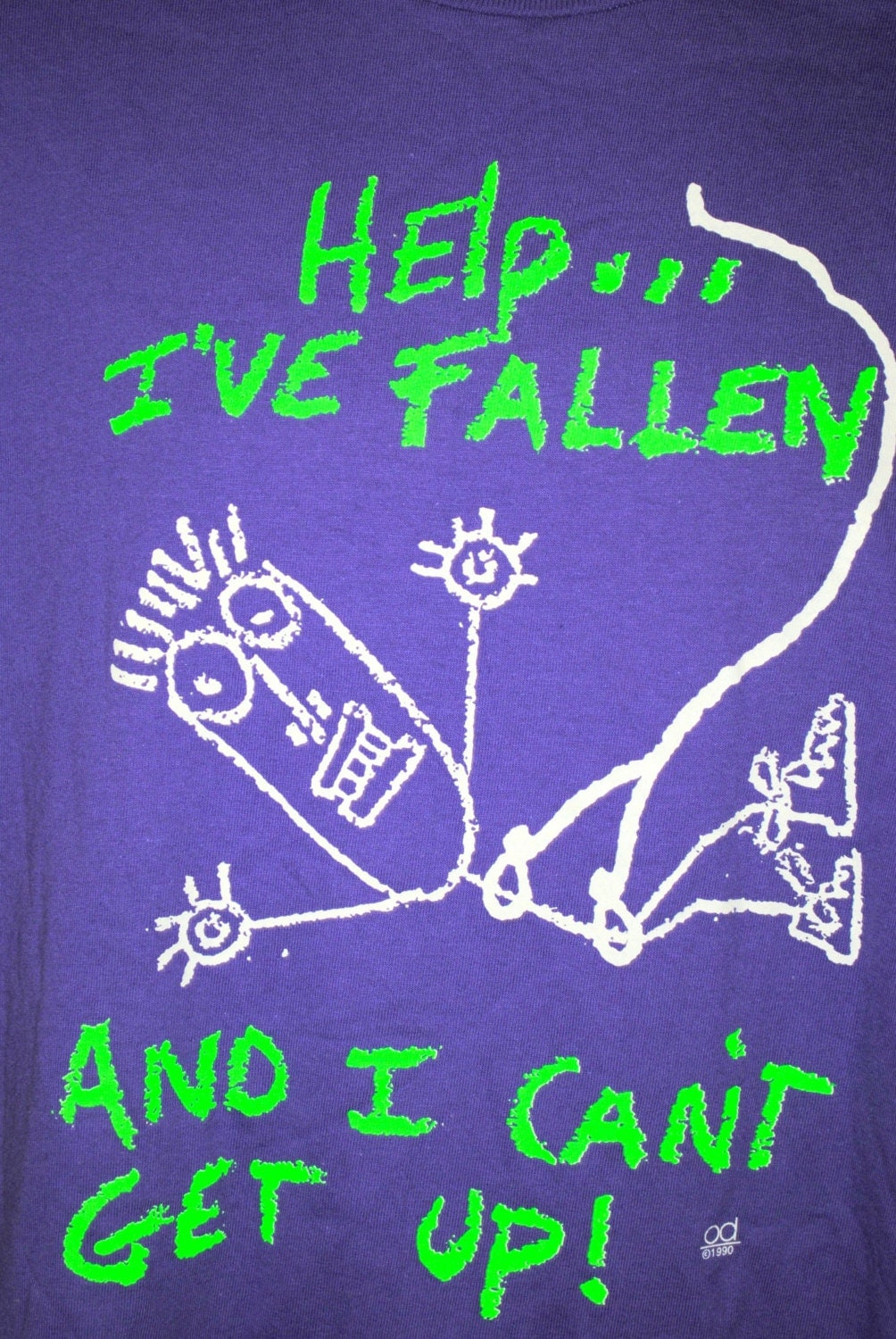 1990 Help... I've Fallen and I Can't Get Up Vintage